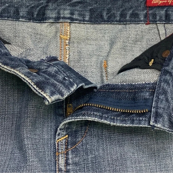 Citizens of Humanity Sophia #300 Knee Length Denim Skirt - Picture 6 of 10